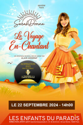 SARAH DONNA: LE VOYAGE EN-CHANTANT 22/9